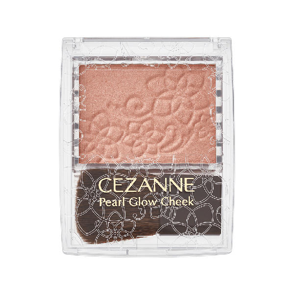 CEZANNE(セザンヌ)『パールグロウチーク P3 シナモンオレンジ』の使用感をレポ!に関する画像1
