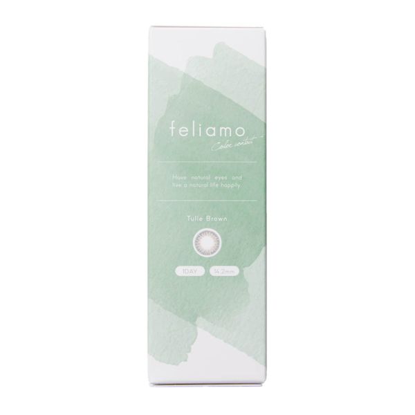 feliamo(フェリアモ)『フェリアモ ワンデー 10枚/箱(度なし) チュールブラウン』をご紹介に関する画像1