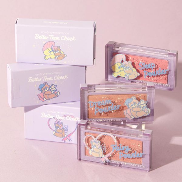 かわいすぎるコラボ商品! ロムアンド×ネオンムーンの限定チーク『N02 フェアリーパウダー』を徹底レポに関する画像1