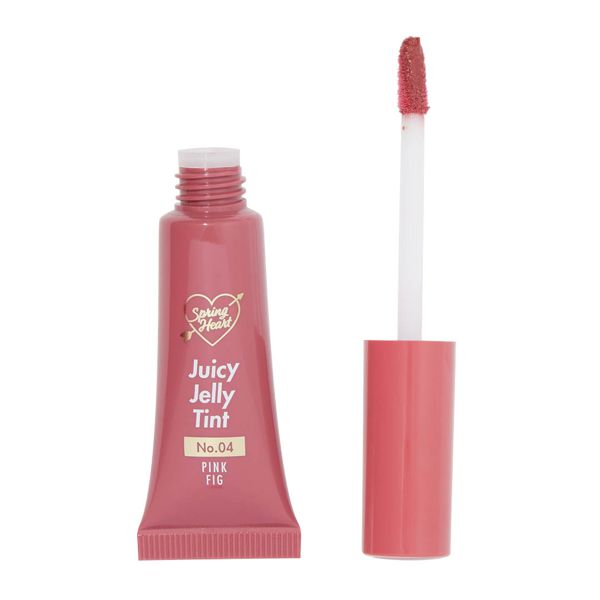 ちょっぴり大人な印象に♡ スプリングハート『ジューシージェリーティント 04 ピンクフィグ』の使用感をレポに関する画像4