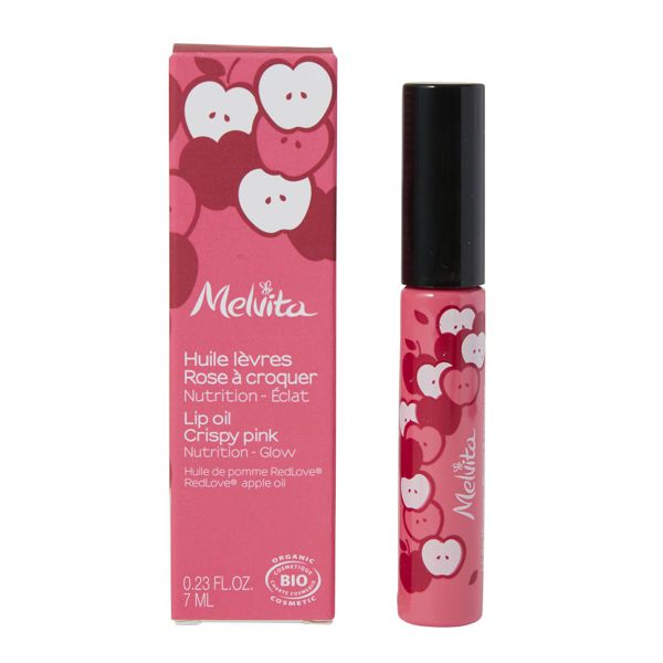 Melvita(メルヴィータ)『リップオイル ピンク』の使用感をレポに関する画像5