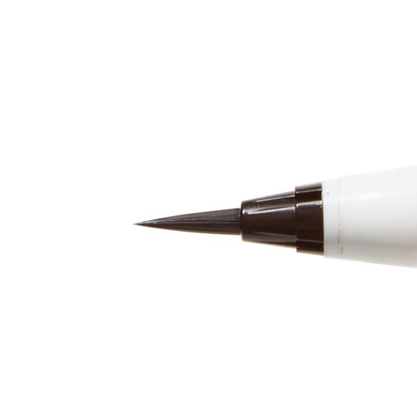 筆ペンタイプのアイライナー。 ちふれ『リキッドアイライナー筆ペンタイプ BR 30』の使用感レポに関する画像4