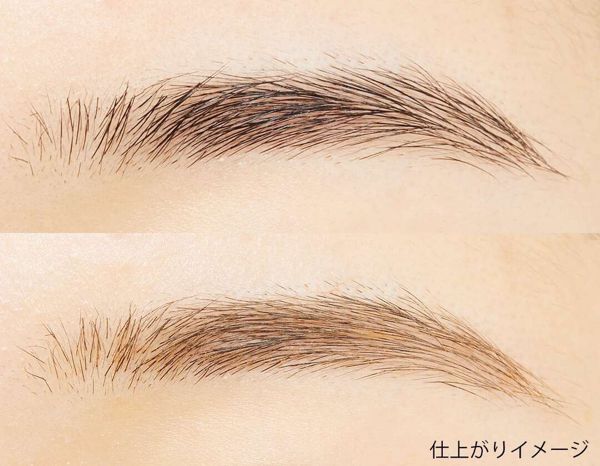 染めたようなふんわり眉毛に! ちふれ『アイブロー マスカラ BR10 ライト ブラウン』をレポに関する画像10