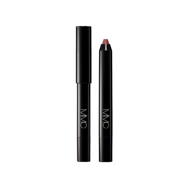MiMC(エムアイエムシー)『ミネラルクレヨンリップ 04 ノーブルレッド』の使用感をレポに関する画像1