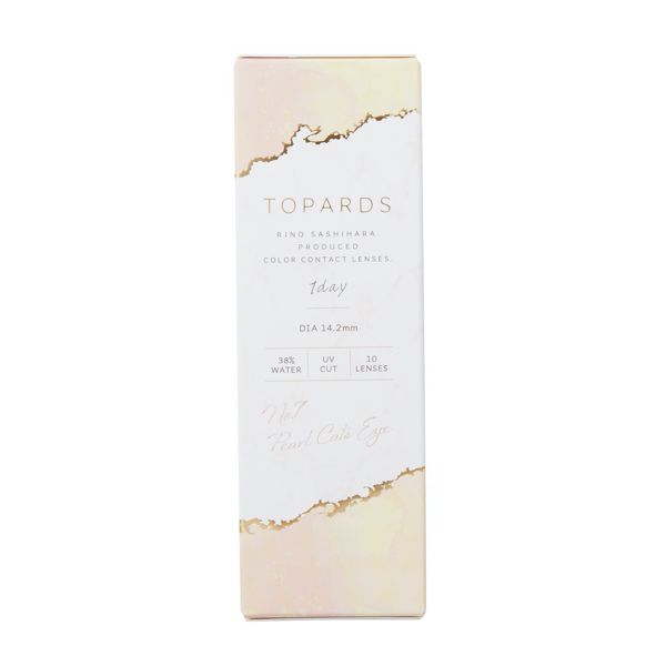 大人気のカラコン・TOPARDS(トパーズ)から新色発売!『TOPARDS 1DAY パールキャッツアイ』をご紹介に関する画像1