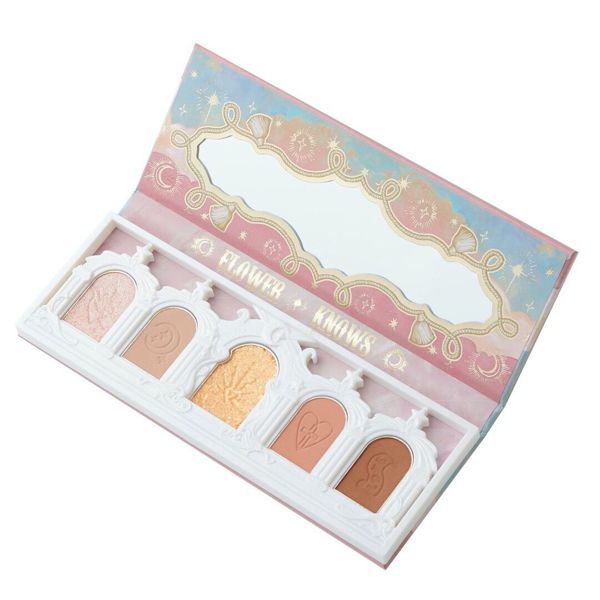 普段使いしやすいジューシーカラーのFlower knows(フラワーノーズ)『ユニコーンシリーズ アイシャドウパレット コーラルピーチ』をご紹介に関する画像4
