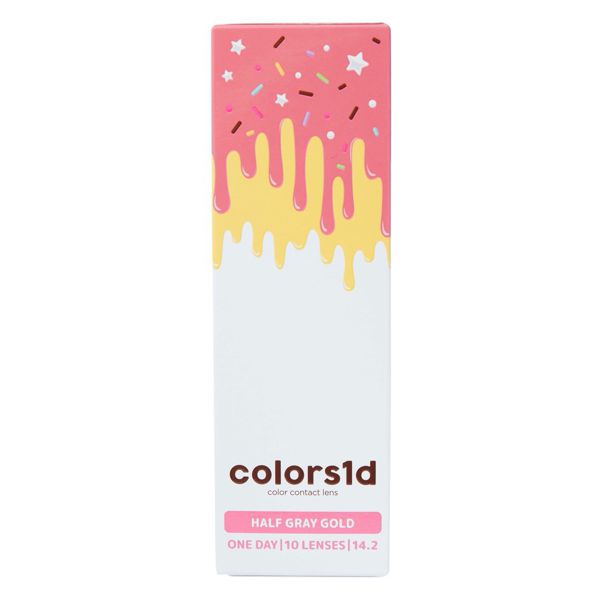 colors(カラーズ)『カラーズワンデー ハーフグレーゴールド』をレポ!に関する画像1