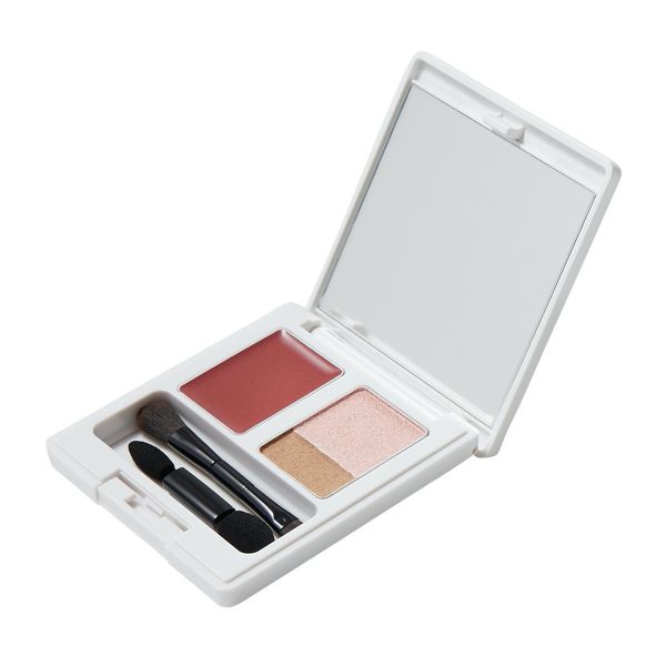 naturaglace(ナチュラグラッセ)『メイクアップパレット 02 ストベリーモカ』の使用感をレポ!に関する画像4