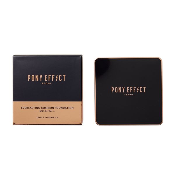 PONY EFFECT(ポニーエフェクト)『エバーラスティング クッション ファンデーション 21号 ナチュラルアイボリー』の使用感をレポ!に関する画像4