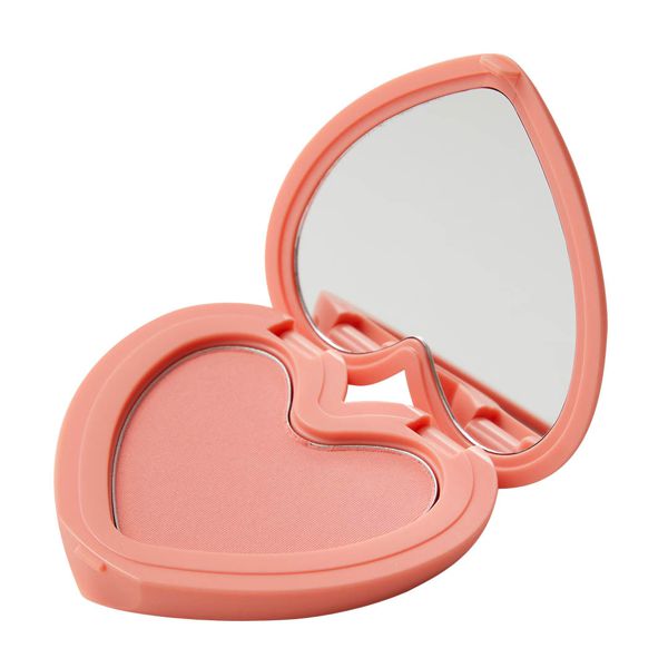 ilybyred(リリーバイレッド)『ラブビームチーク 01 LOVABLE CORAL』の使用感をレポに関する画像5