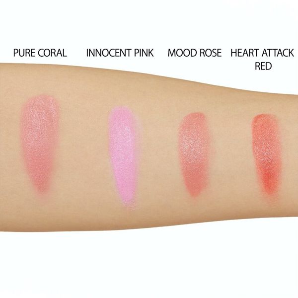 lilybyred(リリーバイレッド)『ラブビームチークバーム 01 PURE CORAL』の使用感をレポに関する画像14