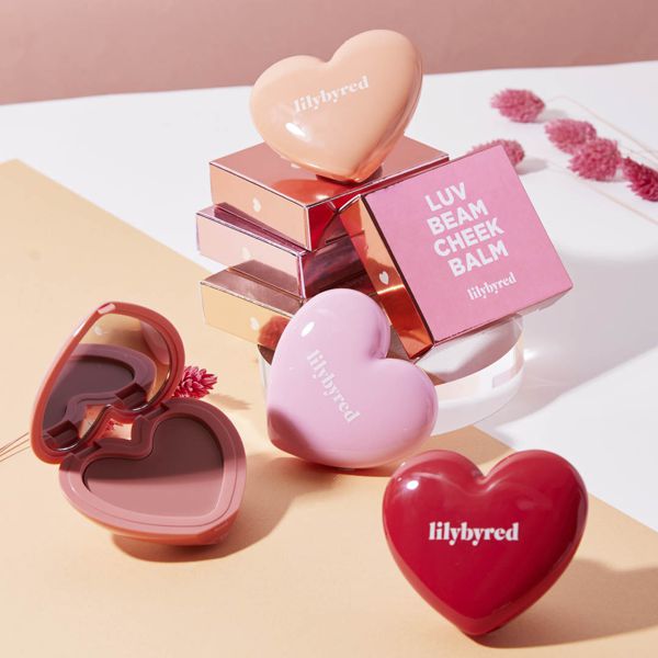 lilybyred(リリーバイレッド)『ラブビームチークバーム 01 PURE CORAL』の使用感をレポに関する画像1