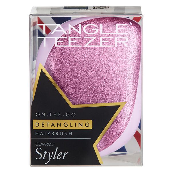TANGLE TEEZER(タングルティーザー)『コンパクトスタイラー ピンクグリッター』をレポ!に関する画像1