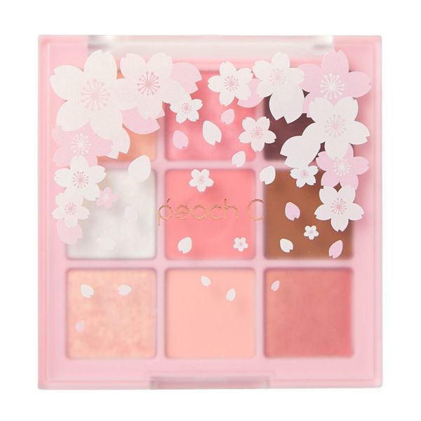 春にぴったり! Peach C(ピーチ シー)『アイシャドウパレット ブロッサムエディション #シャインピンク』の使用感をレポ!に関する画像4
