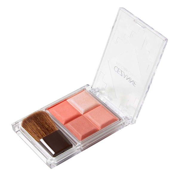 CEZANNE(セザンヌ)『ミックスカラーチークN 01 ウォームローズ』の使用感をレポ!に関する画像4