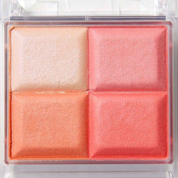 CEZANNE(セザンヌ)『ミックスカラーチークN 02 ピュアコーラル』の使用感レポ!に関する画像16