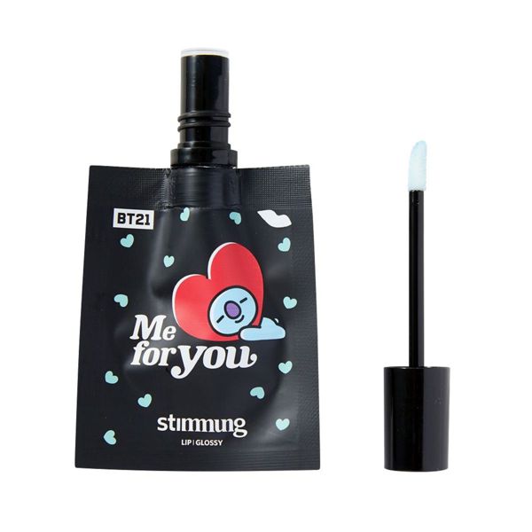 stimmung(スティモン)『リキッド リップ グロッシー BLUE』の使用感をレポに関する画像12