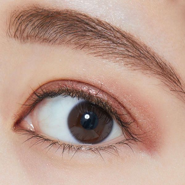 stimmung(スティモン)『リキッド アイ グリッター AZUKI BROWN』の使用感をレポに関する画像9