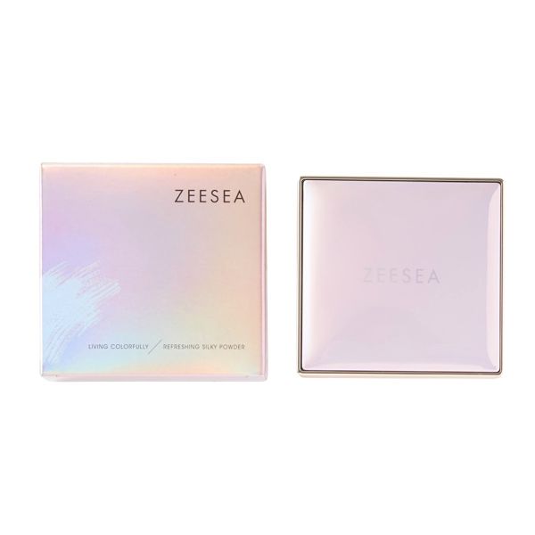 ZEESEA(ズーシー)『アストロダストパウダーファンデーション 20 ピンクナチュラル』の使用感をレポに関する画像13