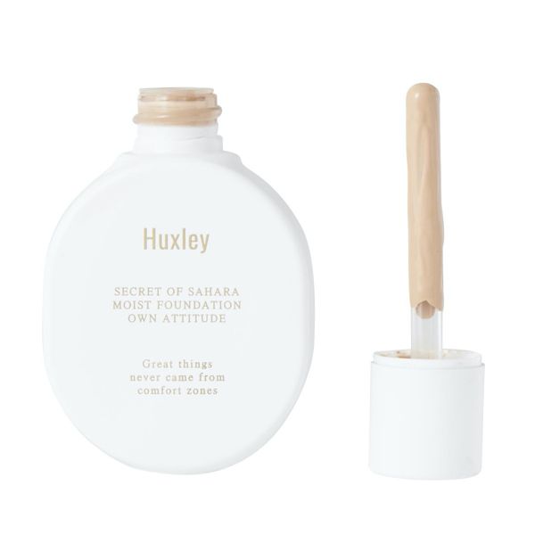 Huxley(ハクスリー)『モイストファンデーション ; オウンアティテュード 3 サンドデューン』の使用感をレポに関する画像4