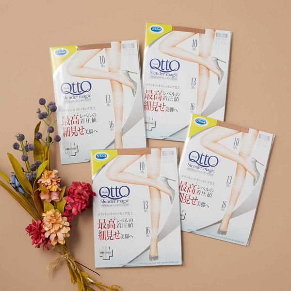 MediQtto(メディキュット)『メディキュット スレンダーマジック ストッキング ヌーディベージュ』の使用感をレポに関する画像1