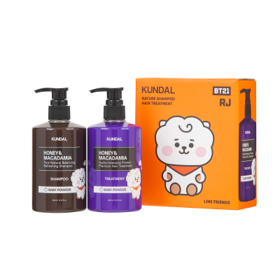 KUNDAL(クンダル)『ハニー&マカダミアネイチャーシャンプー+ハニー&マカダミアプレミアムヘアートリートメント RJ ベビーパウダー』の使用感をレポに関する画像4