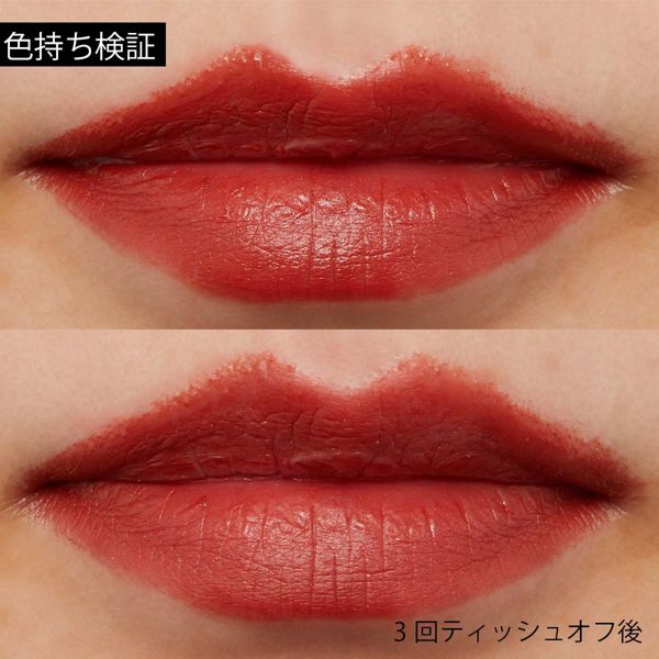 VCND(ブイシーエヌディー)『 ピンクミストリップ #303 レッドブラウン』の使用感をレポ!に関する画像11