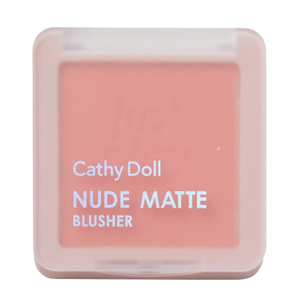 Cathy Doll(キャシードール)『ヌードマットブラッシャー 02 Easy Peach』の使用感をレポに関する画像4