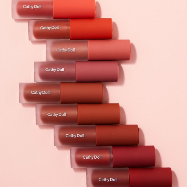 Cathy Doll(キャシードール)『リップアンドチーク ヌードマットティント 09 Brown Caramel』の使用感をレポに関する画像1