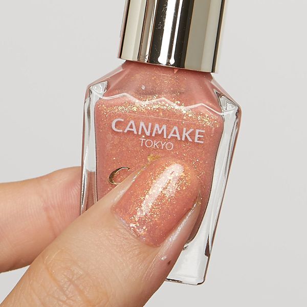 CANMAKE(キャンメイク)『カラフルネイルズ N53 ダズリングサン』の使用感をレポに関する画像6
