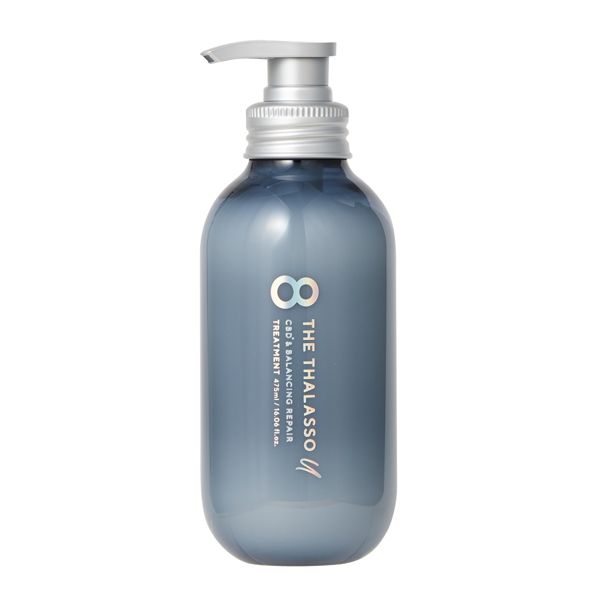 8 THE THALASSO u (エイト ザ タラソ ユー)『CBD&バランシング ダメージリペア 美容液ヘアトリートメント』の使用感をレポに関する画像4
