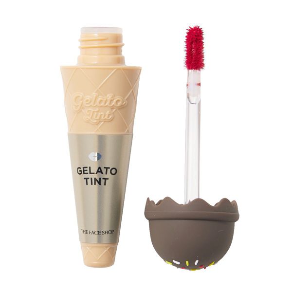THE FACE SHOP(ザフェイスショップ)『ジェラートティント スウィートローズピンク』の使用感をレポに関する画像4