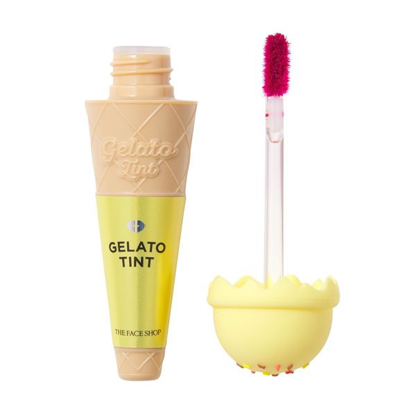 THE FACE SHOP(ザフェイスショップ)『ジェラートティント チェリーバーガンディ』の使用感をレポに関する画像4