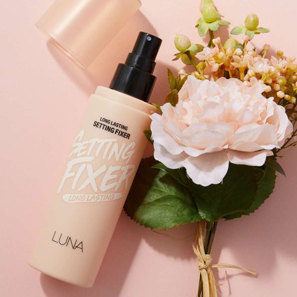 LUNA(ルナ)『ロングラスティングセッティングフィクサー』の使用感をレポに関する画像1