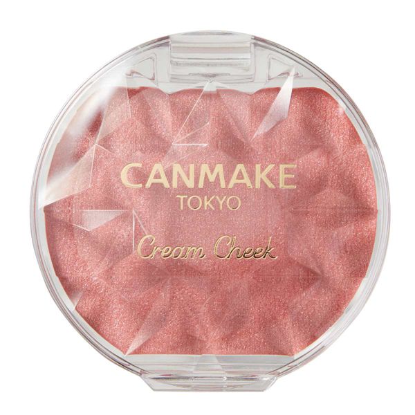キャンメイク『クリームチーク(パールタイプ) P01 ピーチダズル【限定品】』の使用感をレポに関する画像4