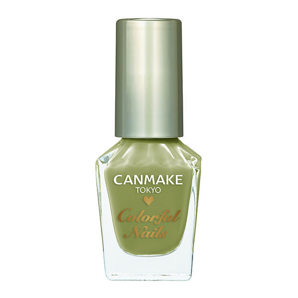 CANMAKE(キャンメイク)『カラフルネイルズ N56 オリーブグリーン【限定色】』の使用感をレポに関する画像4