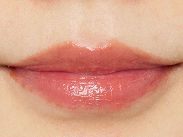 マキアージュ『ドラマティックリップティント BE203 ミルクティージャム 9g』の使用感をレポに関する画像7
