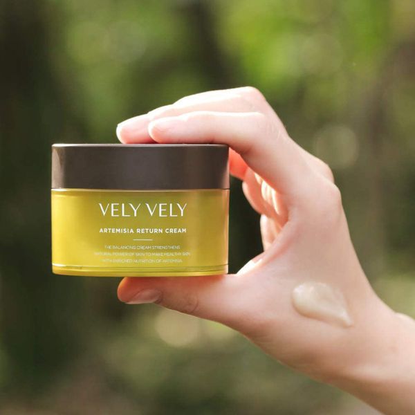 VELY VELY 『ヨモギリターンクリーム』の使用感をレポに関する画像4