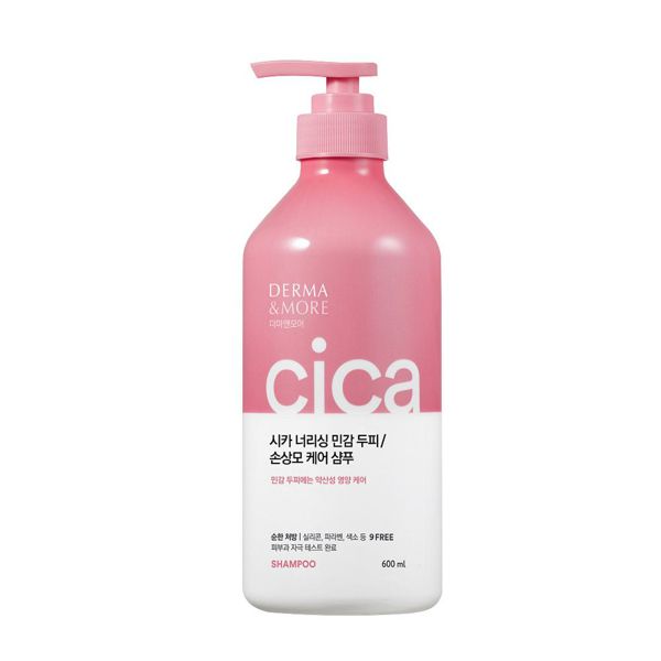 DERMA&MORE 『シカ 敏感な頭皮・ヘアダメージケア シャンプー』の使用感をレポに関する画像1