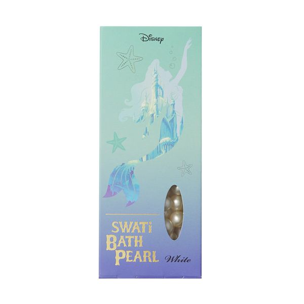 SWATi（スワティー）『バスパール<Disney Princess > (アリエル)ホワイト』の使用感をレポに関する画像4