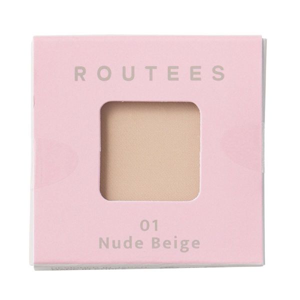 ROUTEES『アイシャドウ 01 ヌードベージュ 1.7g』の使用感をレポに関する画像4