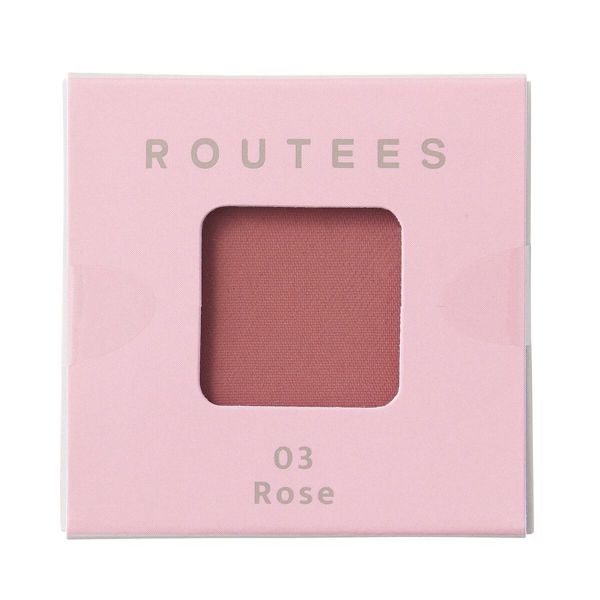 ROUTEES『アイシャドウ 03 ローズ 1.7g』の使用感をレポに関する画像4