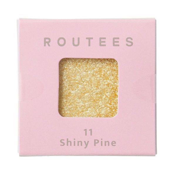 ROUTEES『アイシャドウ 11 シャイニーパイン 1.7g』の使用感をレポに関する画像4