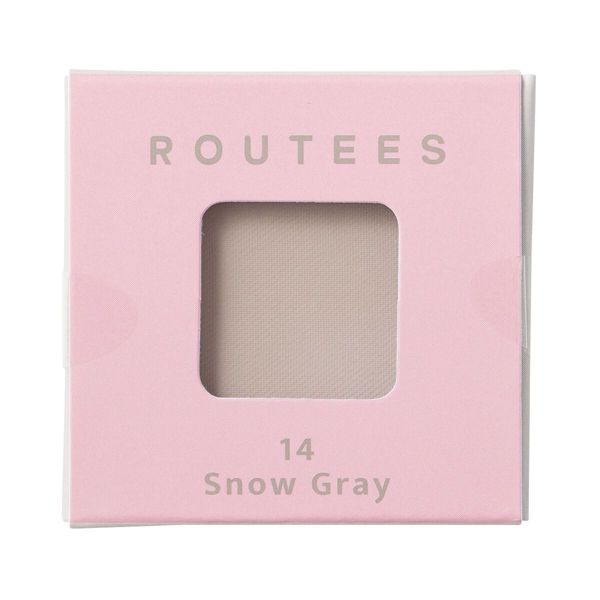 ROUTEES『アイシャドウ 14 スノーグレー 1.7g』の使用感をレポに関する画像4