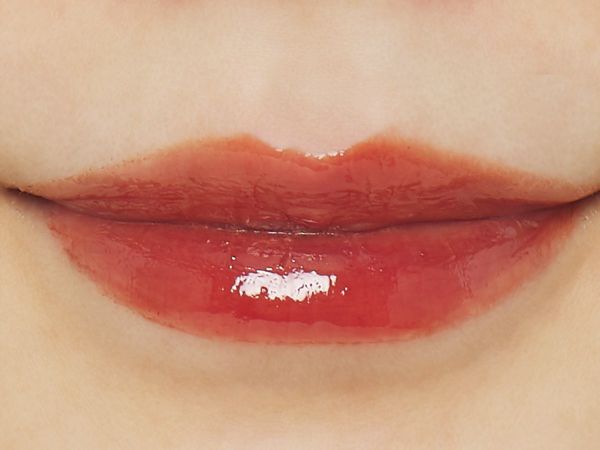 CANMAKE(キャンメイク) 『ジューシーリップティント 04 テラコッタベアー』の使用感をレポに関する画像8
