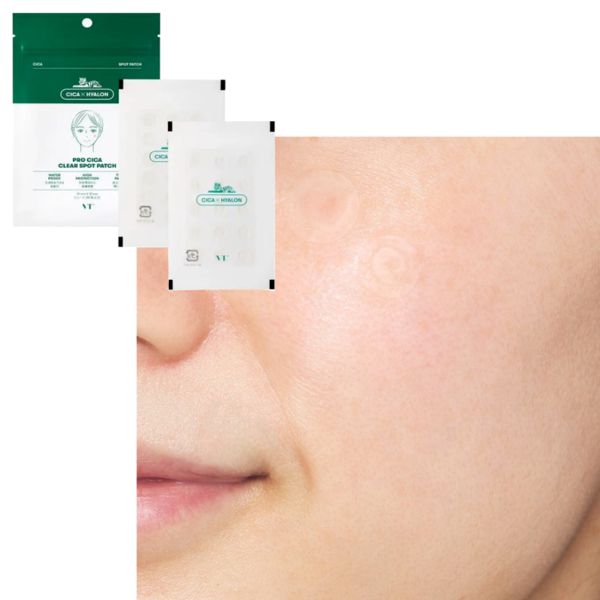 VT cosmetics(ブイティーコスメティックス)『プロシカ クリア スポットパッチ』の使用感をレポに関する画像1