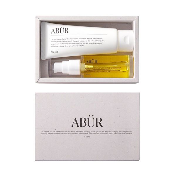 地球と私にやさしいヘアケアセット!ABUR『ギフトセット S (Shisui)紫水 50ml+100g』を徹底レポに関する画像4