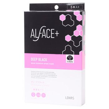 保湿と毛穴ケアが特徴の、ALFACE(オルフェス)『アクアモイスチャーシートマスク ディープブラック』をご紹介に関する画像1