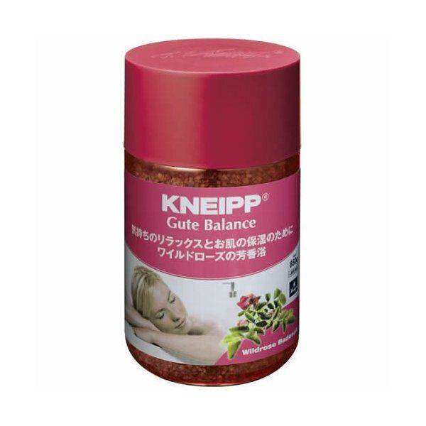 バラの香りでリラックスKNEIPP(クナイプ)『クナイプ グーテバランス バスソルト ワイルドローズの香り』をご紹介に関する画像1