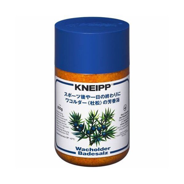 疲れた体に元気と癒やし時間を与えるKNEIPP(クナイプ)『クナイプ バスソルト ワコルダー<杜松>の香り』をご紹介に関する画像1
